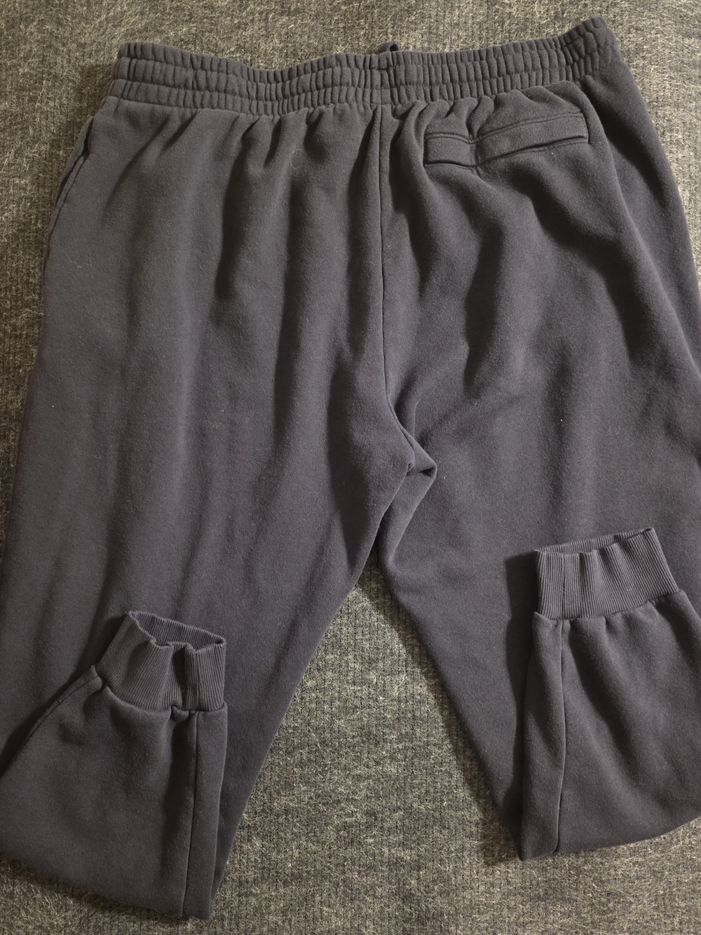 Under Armour Kids Navy Blue Fleece Joggers - Picture 2 of 3